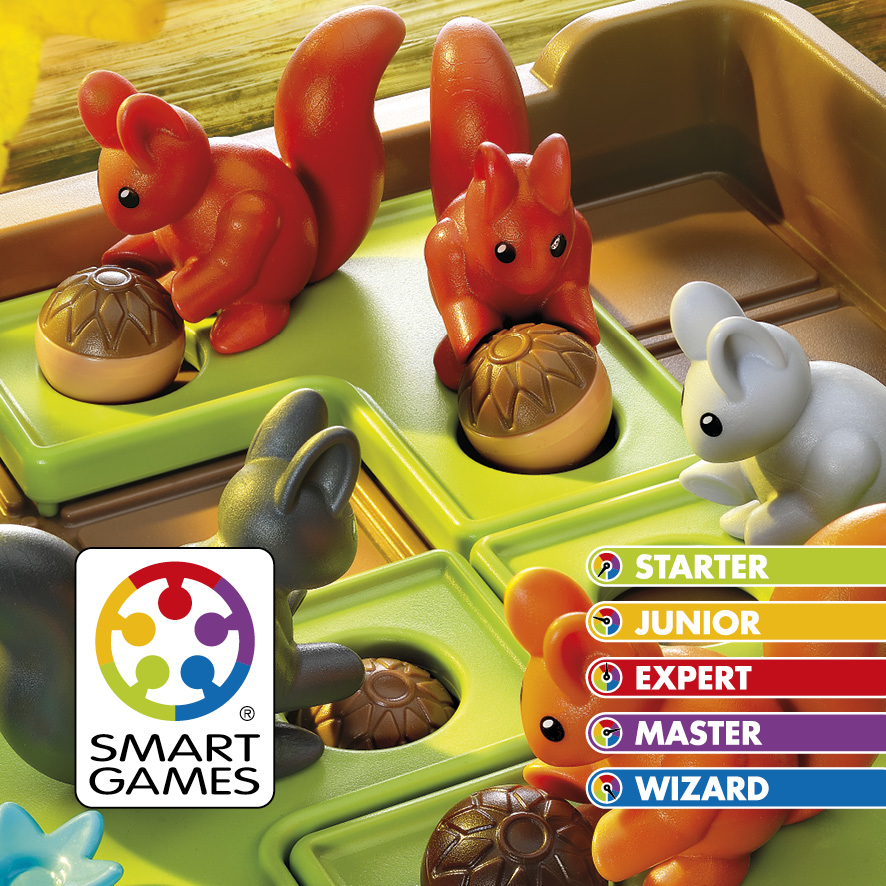Cache Noisettes - Smart Games - + 6 ans