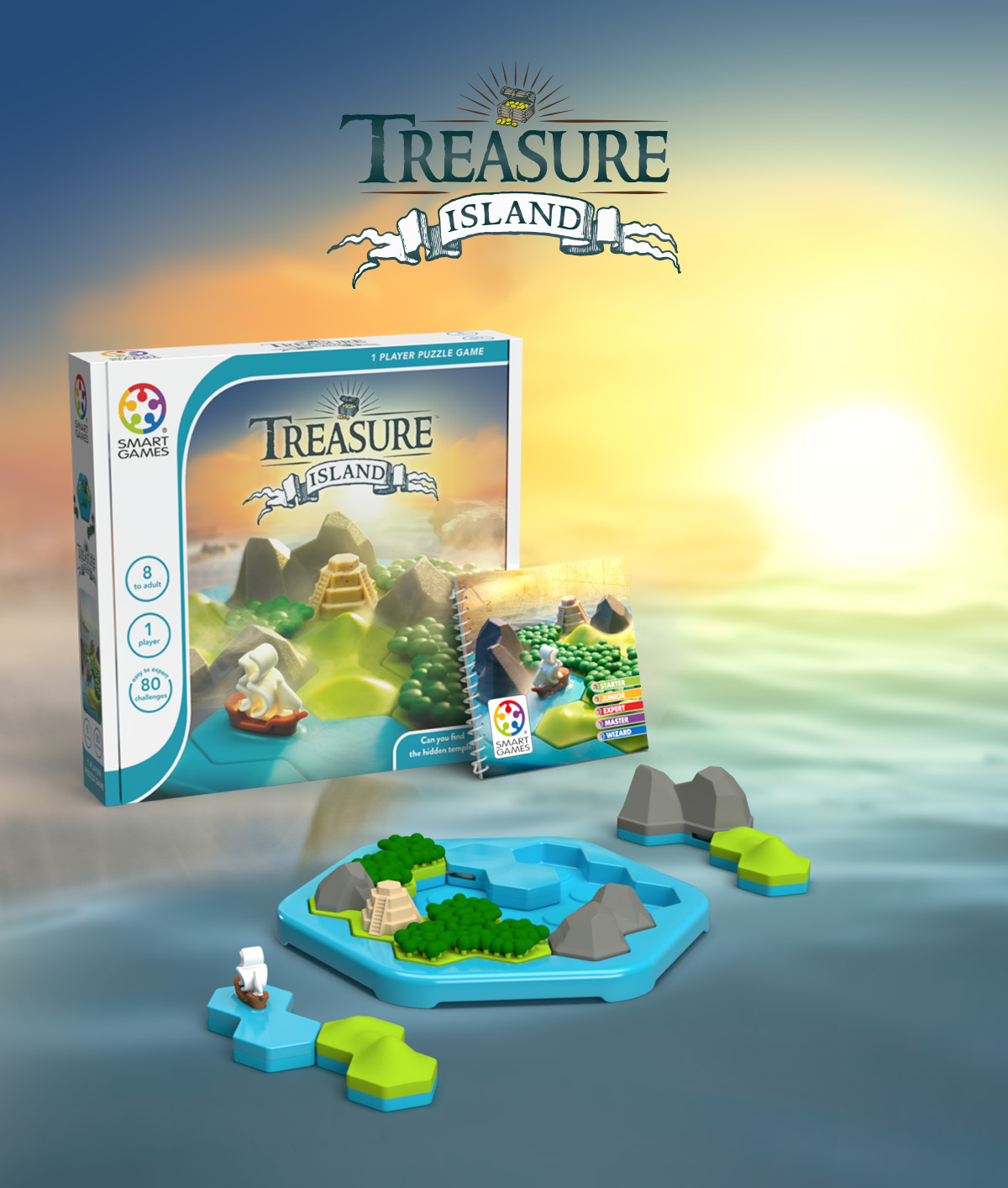 Treasure Island - Smart Games - Croc'livres - Croc'jeux