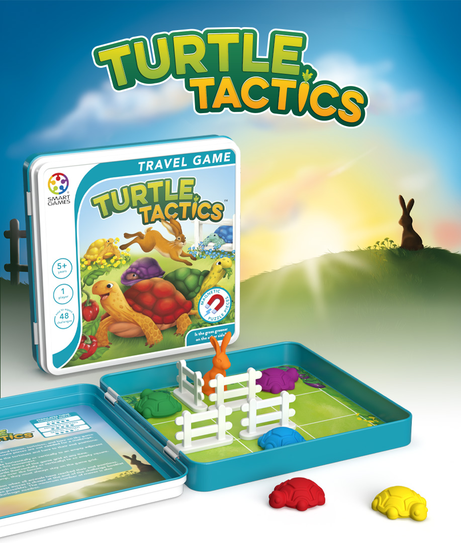 SmartGames Jump In Board Game Travel Puzzle Game for Kids and Adults Ages 7  & Up, Jumping Jack Game